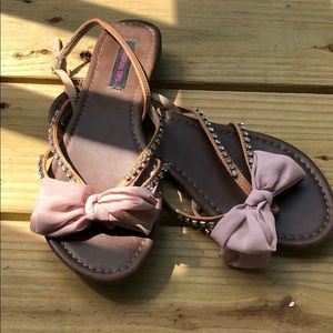 Women’s rhinestone sandals